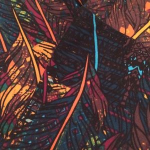 OS Feather Lularoe Leggings